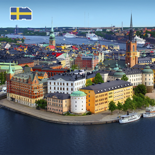 Data SIM Card Sweden - Unlimited (7 days)